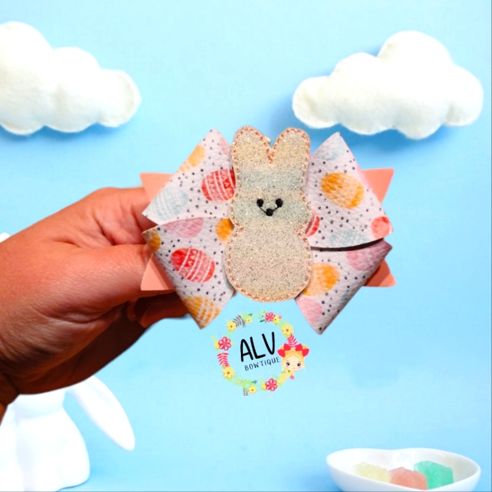 Easter Feltie Bow